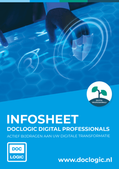 Voorkant Infosheet Digital Professionals